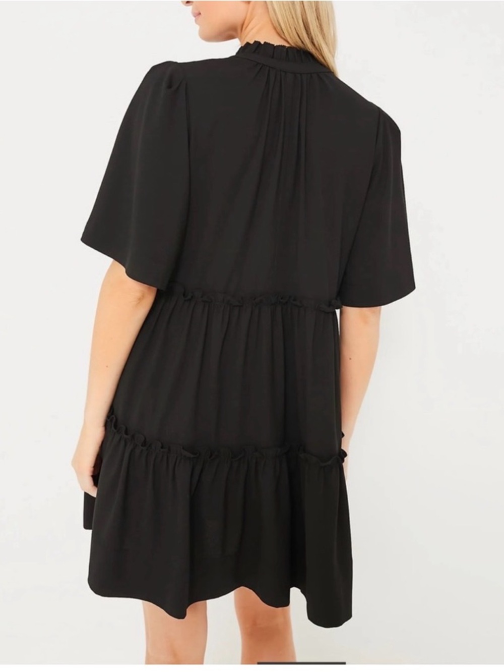 Tuckernuck Black Crepe Crawford
Mini Dress Various Size XXS - Picture 4 of 10